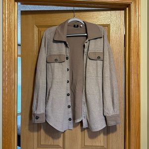 PacSun mauve shacket